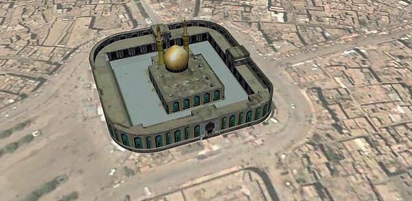عکس های سه بعدی حرم امام حسین