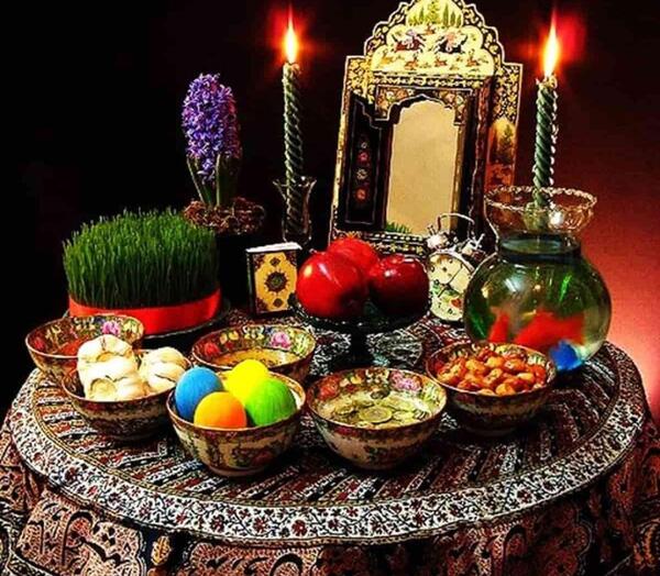 عکس هفت سین ساده خانگی