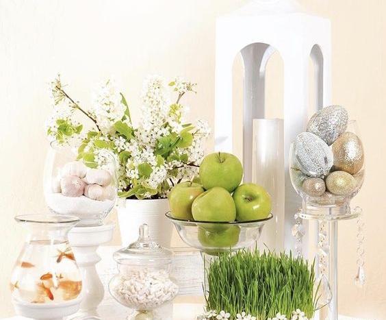 عکس هفت سین ساده خانگی