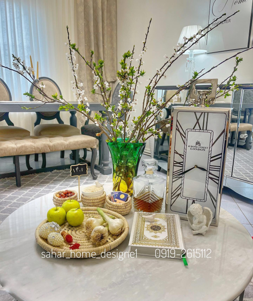 عکس هفت سین ساده خانگی