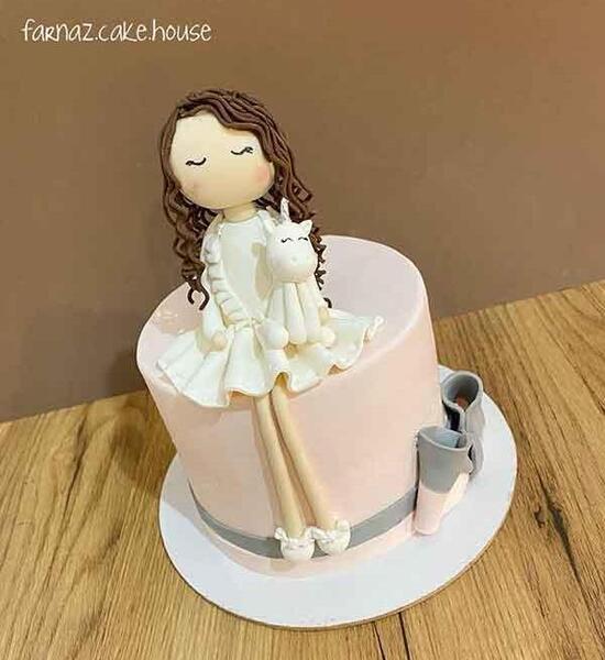 عکس کیک ساده و قشنگ