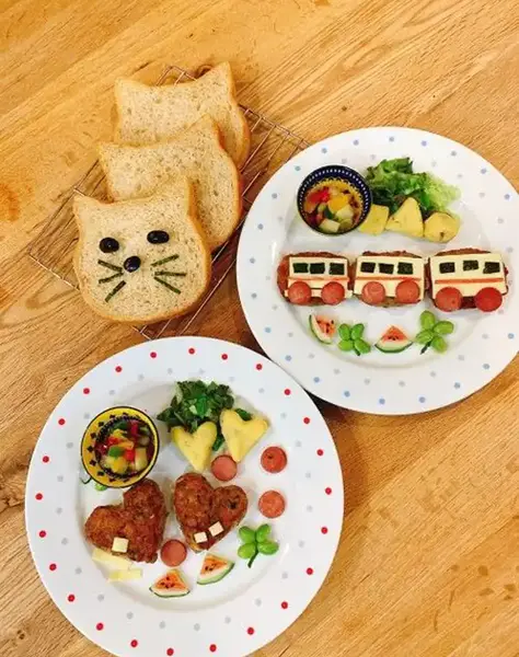 عکس صبحانه ساده برای مدرسه