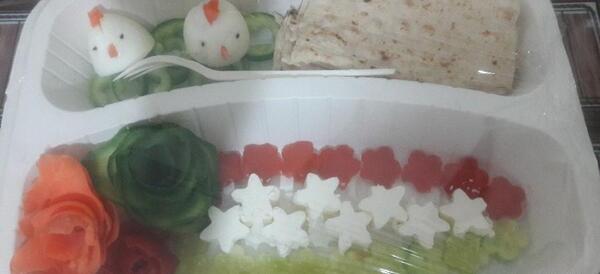 عکس صبحانه ساده برای مدرسه