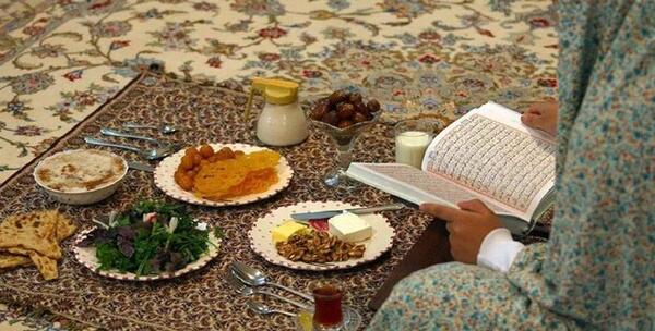 عکس افطاری ماه رمضان ساده
