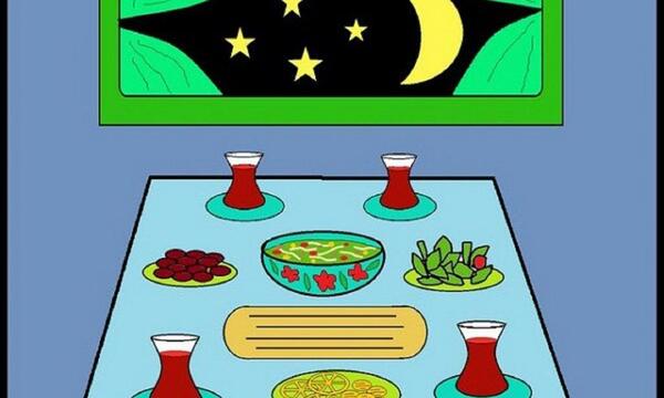 عکس افطاری ماه رمضان ساده