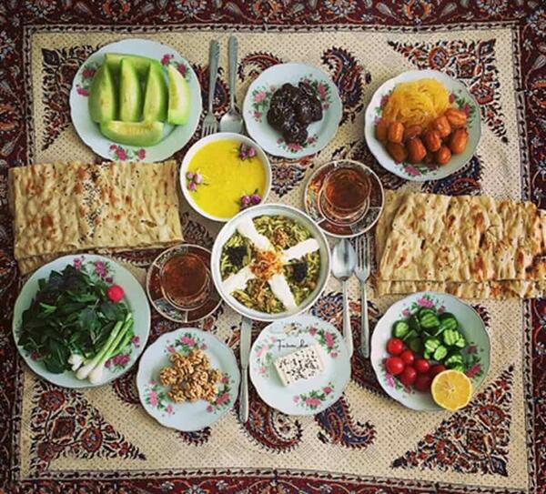 عکس افطاری ماه رمضان ساده