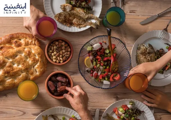 عکس افطاری ماه رمضان ساده