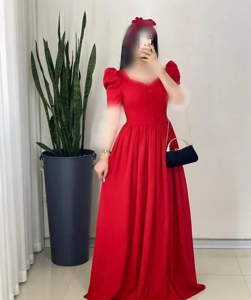 عکس لباس ساده بلند