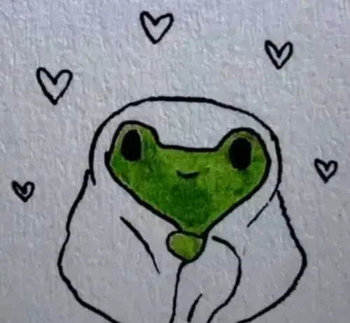 عکس قورباغه ساده برای نقاشی