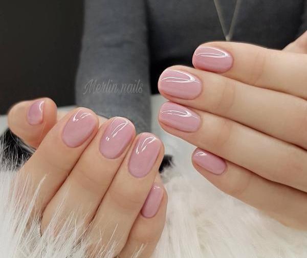 عکس ناخن ساده قشنگ