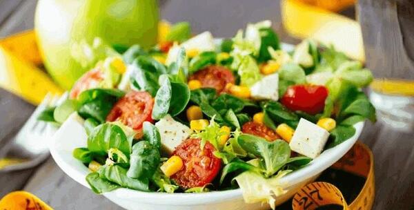 عکس غذای رژیمی ساده