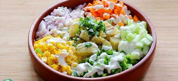 عکس غذای رژیمی ساده