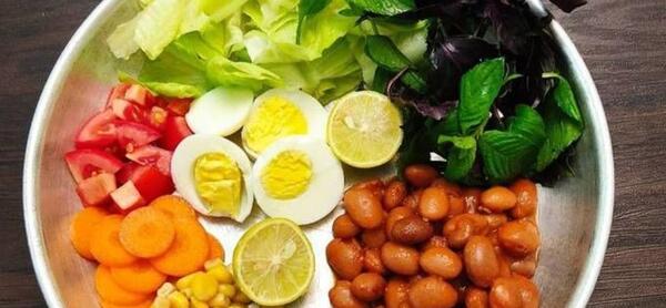 عکس غذای رژیمی ساده