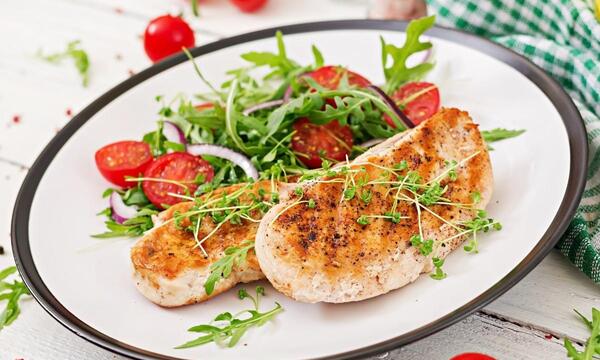 عکس غذای رژیمی ساده