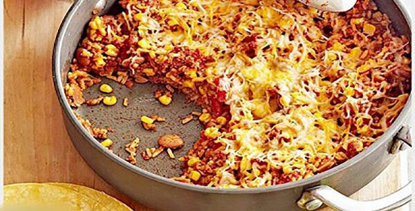 عکس یک غذای ساده