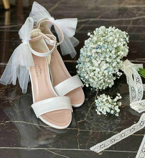 عکس کفش عروس ساده و شیک