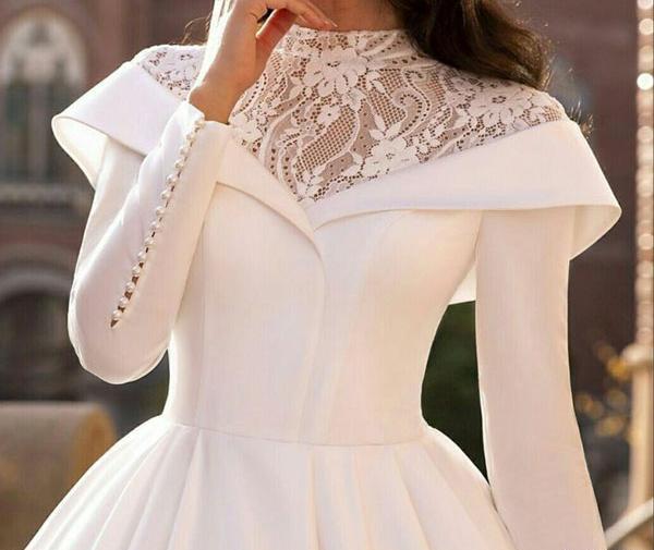 عکس لباس عروس های ساده و شیک