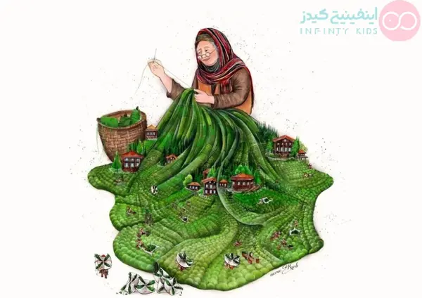عکس نقاشی عید ساده