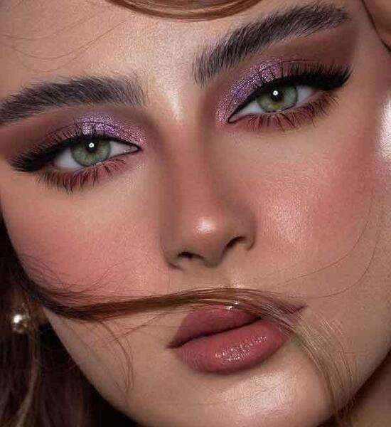 عکس میکاپ عروسکی ساده