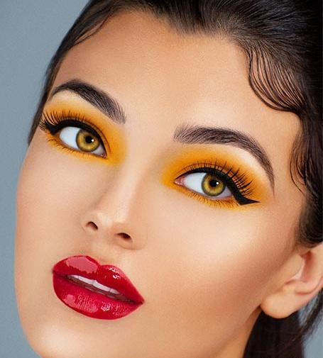 عکس میکاپ عروسکی ساده