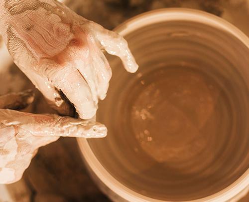 عکس ظروف سفالی ساده