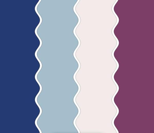 عکس رنگ سرمه ای ساده