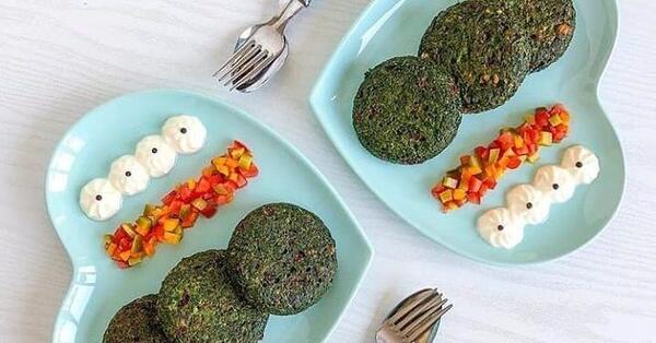 عکس کوکو سبزی ساده