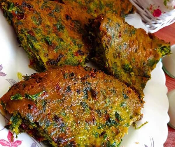 عکس کوکو سبزی ساده