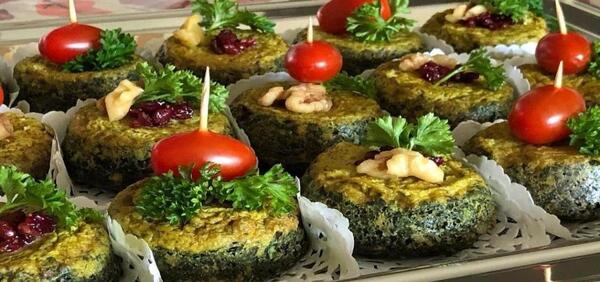 عکس کوکو سبزی ساده