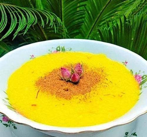 عکس شله زرد ساده
