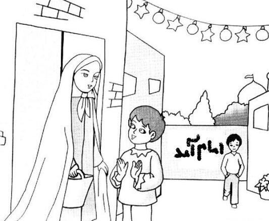 عکس نقاشی ساده در مورد دهه فجر