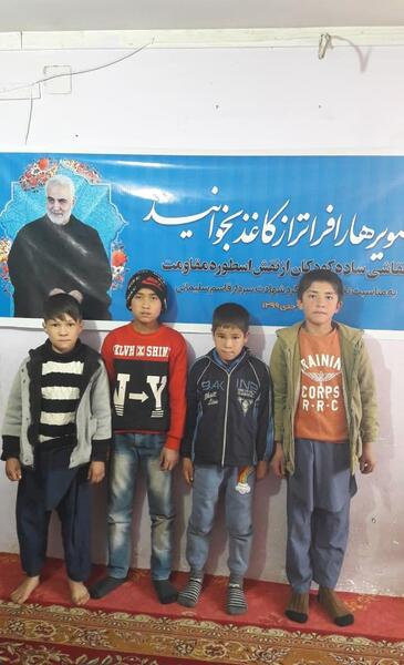عکس حاج قاسم سلیمانی برای نقاشی ساده