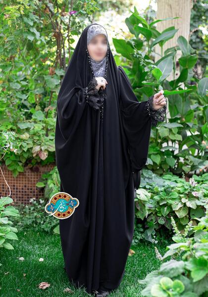 عکس چادر دانشجویی ساده