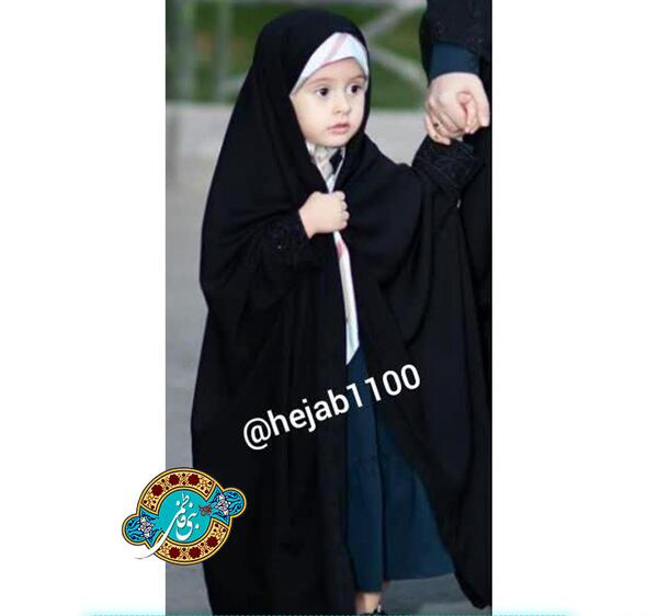 عکس چادر دانشجویی ساده