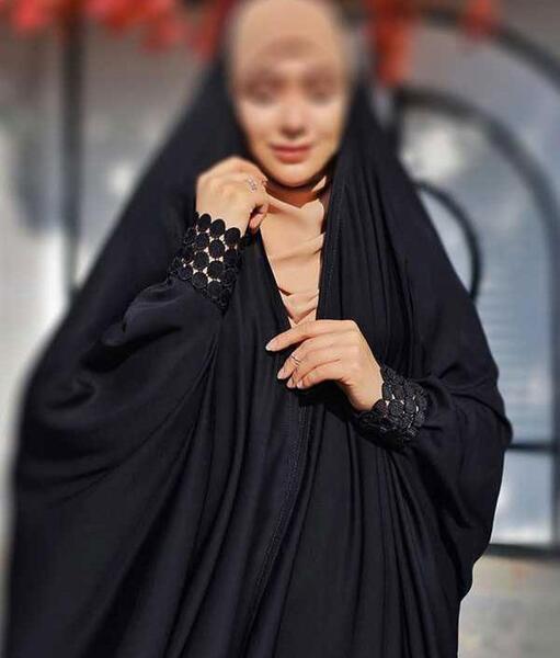 عکس چادر دانشجویی ساده
