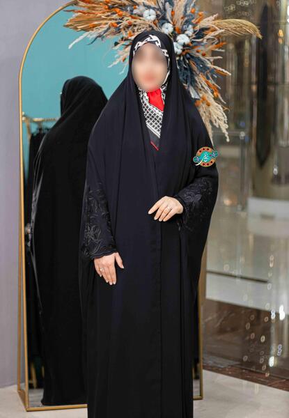 عکس چادر دانشجویی ساده