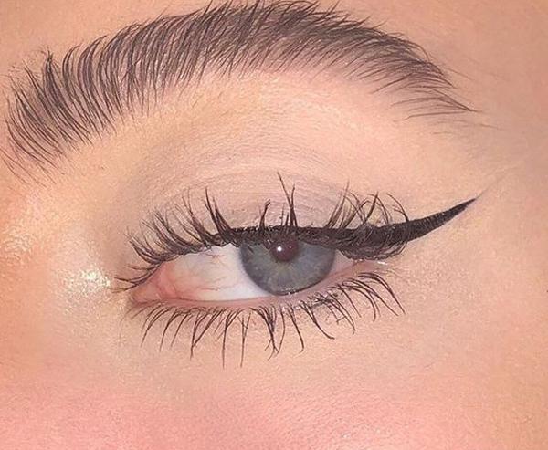 عکس خط چشم ساده