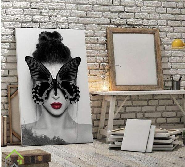 عکس مشکی ساده پروانه