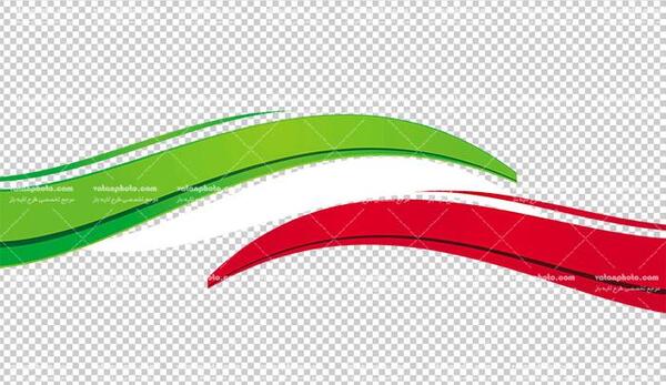 عکس ساده از پرچم ایران