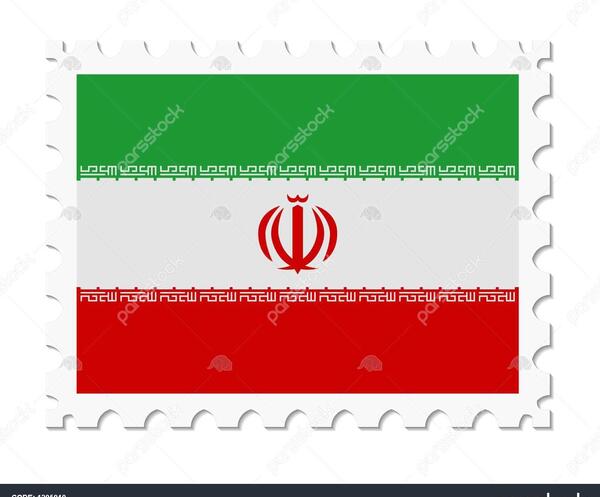 عکس ساده از پرچم ایران
