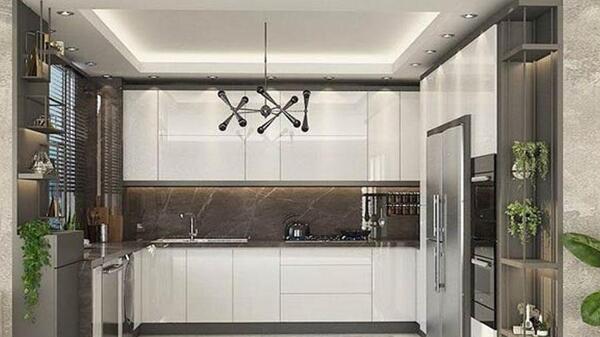 عکس چیدمان آشپزخانه ساده
