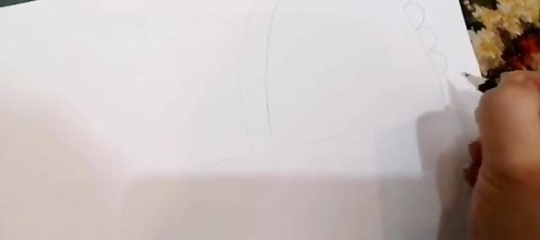 عکس نقاشی ساده امام خمینی