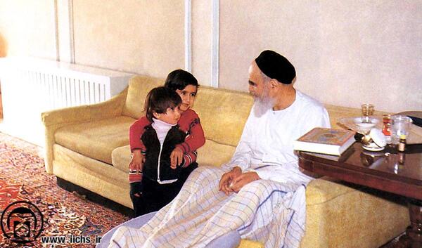 عکس زندگی ساده امام خمینی