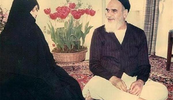 عکس زندگی ساده امام خمینی