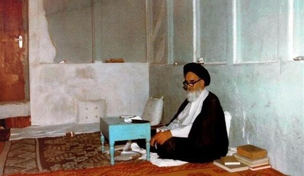 عکس زندگی ساده امام خمینی