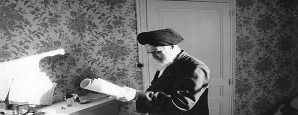 عکس زندگی ساده امام خمینی