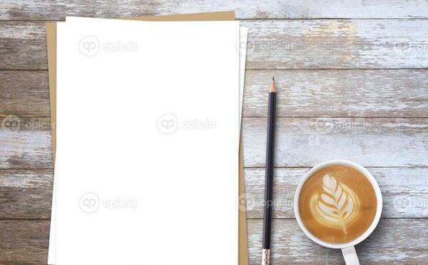 عکس کاغذ سفید برای نوشتن متن