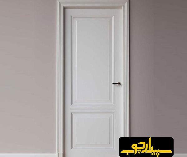 عکس درب سفید اتاق