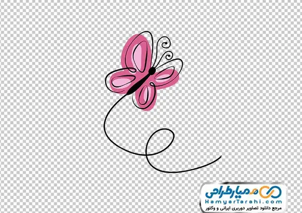 عکس پروانه سفید برای پروفایل