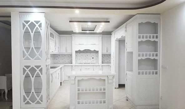 عکس کابینت سفید جدید